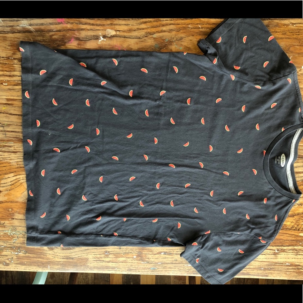 Watermelon print t-shirt